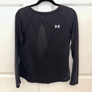 Under Armour Top black open back small